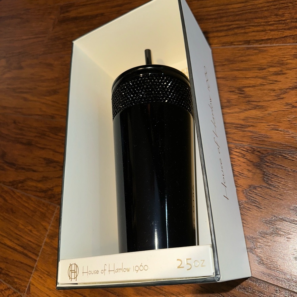 House of Harlow 1960 Black Tumbler